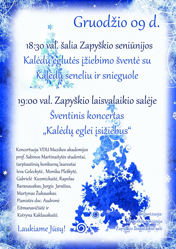 kaledu plakatas