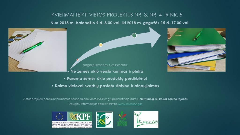 Kvietimai Nr. 3_4_5