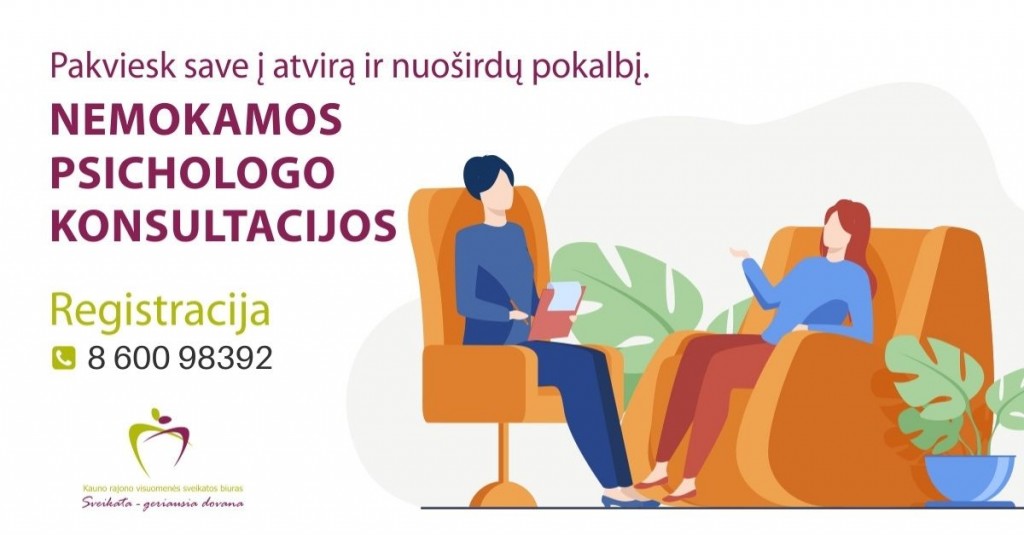 Psichologo konsultacijos